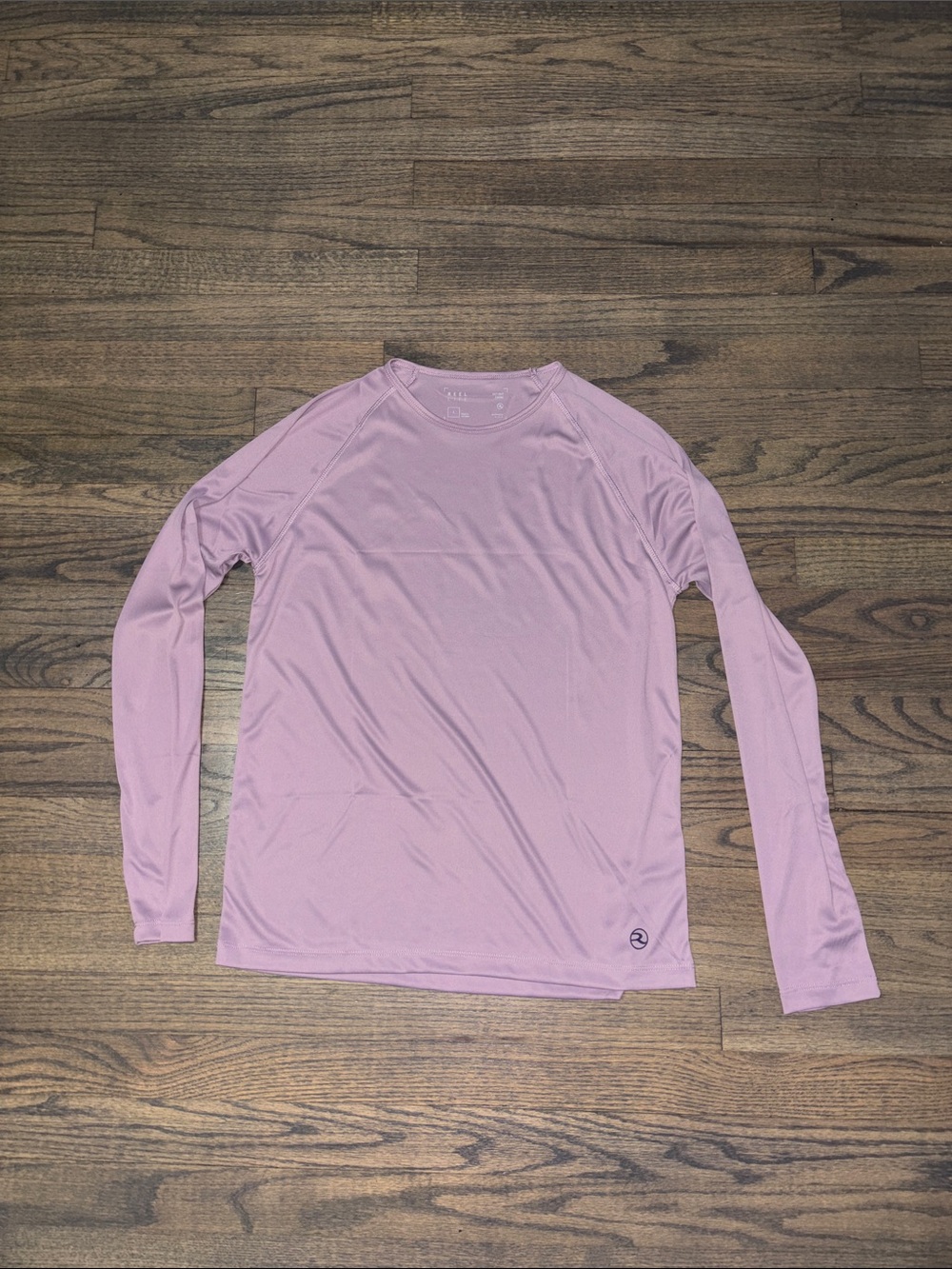 Reel Life Long Sleeve Crewneck Top - Dusty Mauve